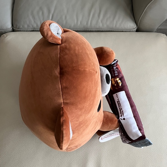 NWT - Zuru Snackles Super Sized 14” Teddy Bear Plush - Extremely Rare Find - Picture 5 of 8